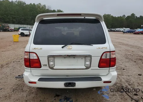 2003 Lexus Lx 470 from USA, damaged, VIN JTJHT00W633525093